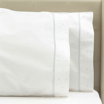 Pillow Case: Lace & Dots