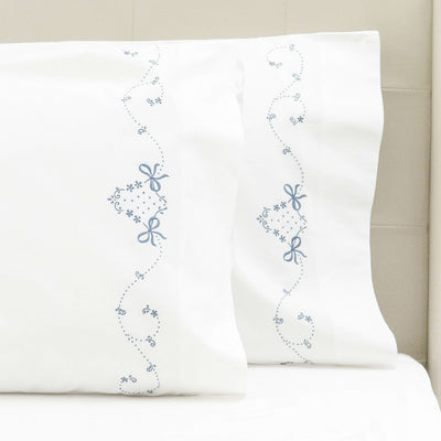 Pillow Case: Dotted Scroll