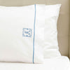 Pillow Case: One Satin Line with Monogram