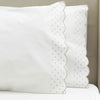 Pillow Case: Dots with Rosepoint