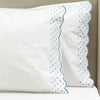 Pillow Case: Dots with Rosepoint