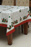 Red Cherries Christmas Tablecloth