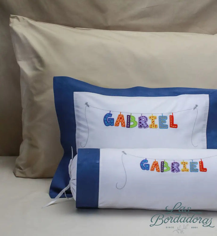 Baby Bolster & Boudoir Applique Alphabet main