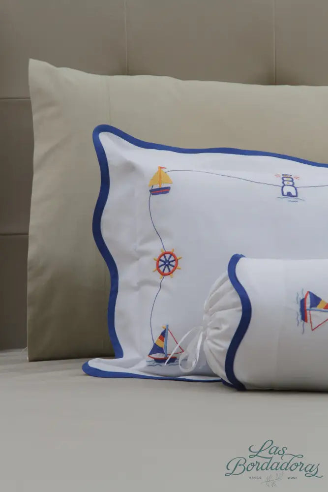 Baby Bolster & Boudoir Sailboat main