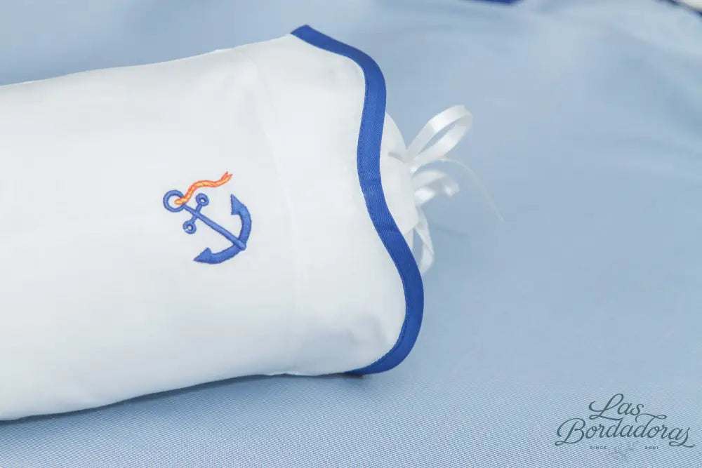 Baby Bolster Sailboat / Blue main