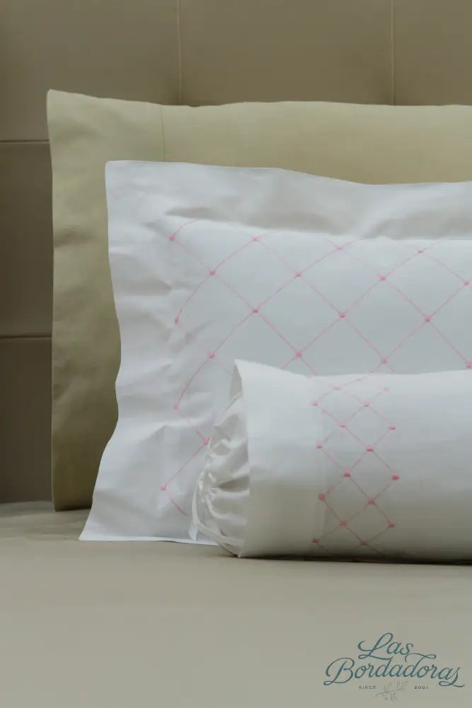 Boudoir & Bolster Cases Diamond Pearls / Pink / 300