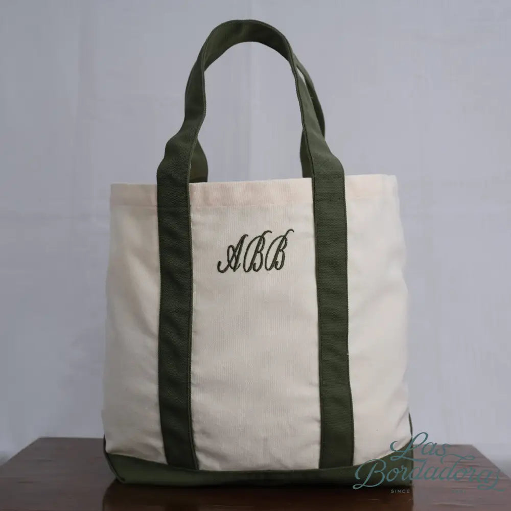 Canvas Tote Bag Olive Green main