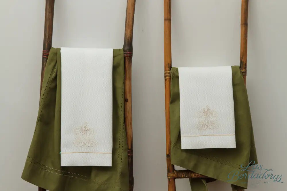 Guest Towels Betty’s Flowers / Beige main