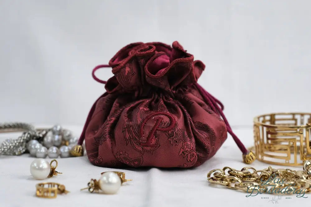 Jewelry Pouches Maroon main