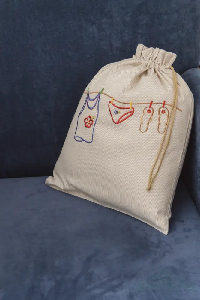 Ladies Undergarment Bags Gumamela / Khaki main