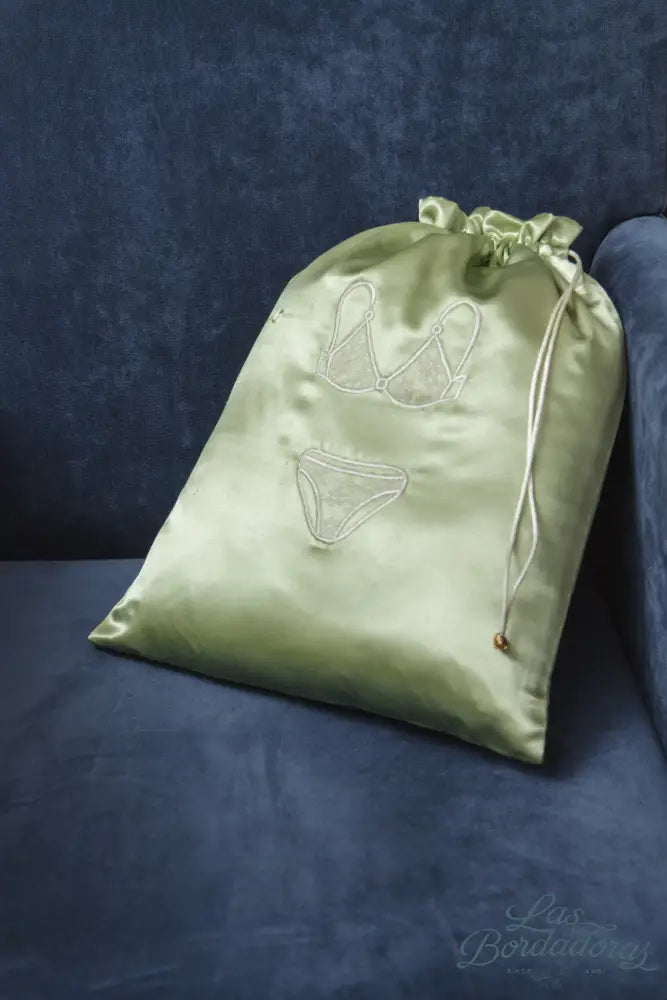 Ladies Undergarment Bags Lace / Green main