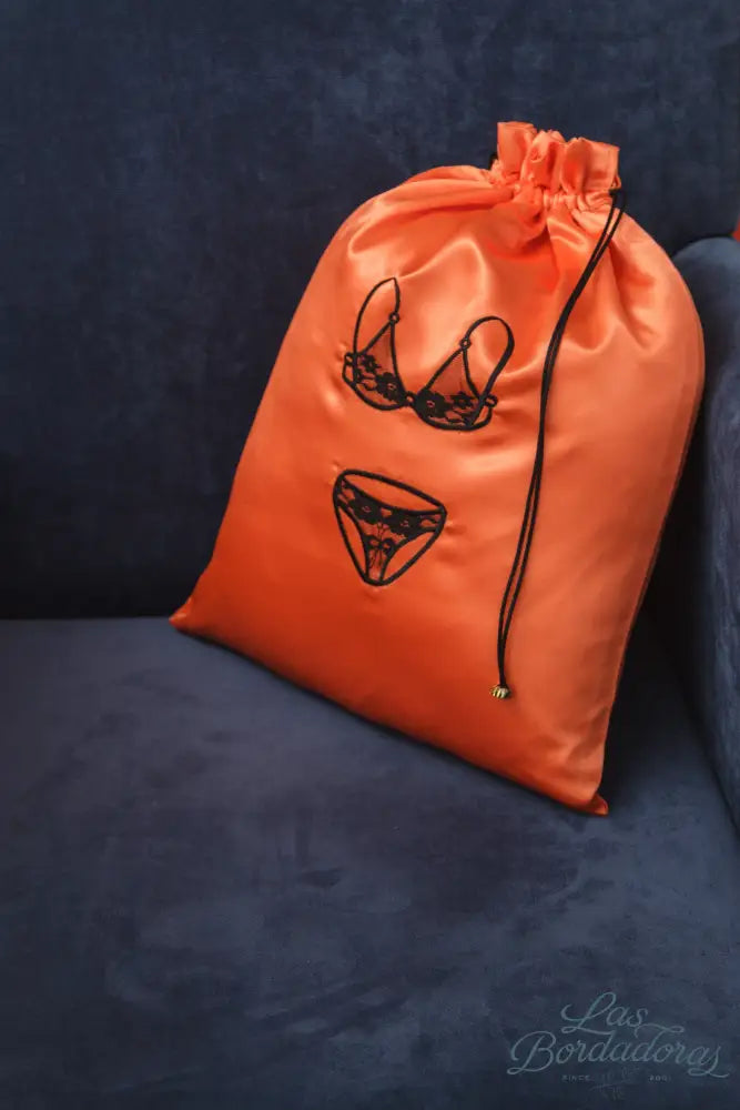 Ladies Undergarment Bags Lace / Orange main