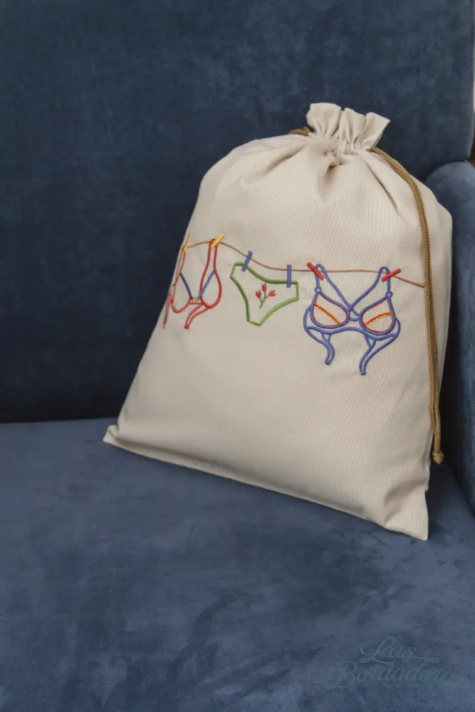 Ladies Undergarment Bags Tulips / Khaki main