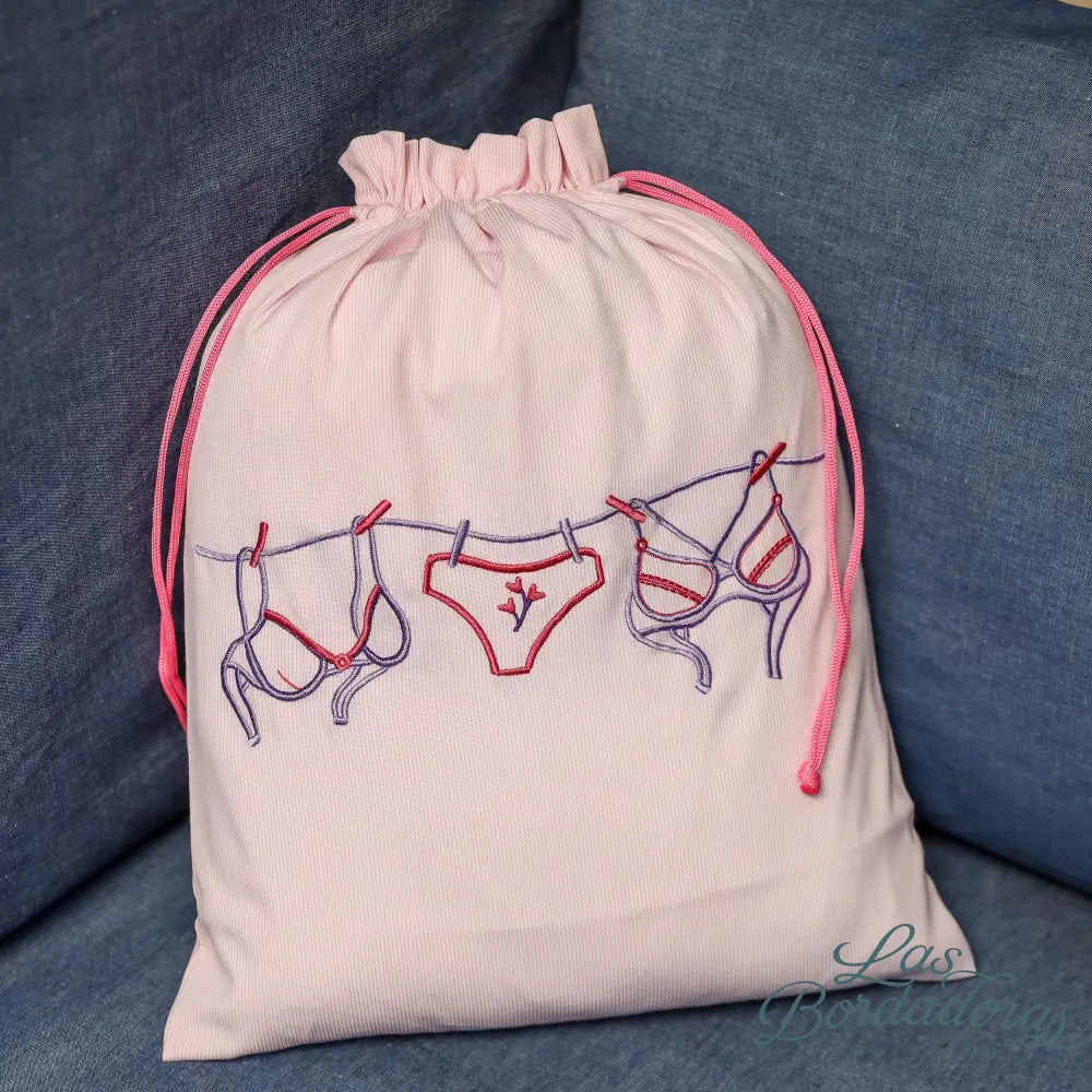 Ladies Undergarment Bags Tulips / Pink main