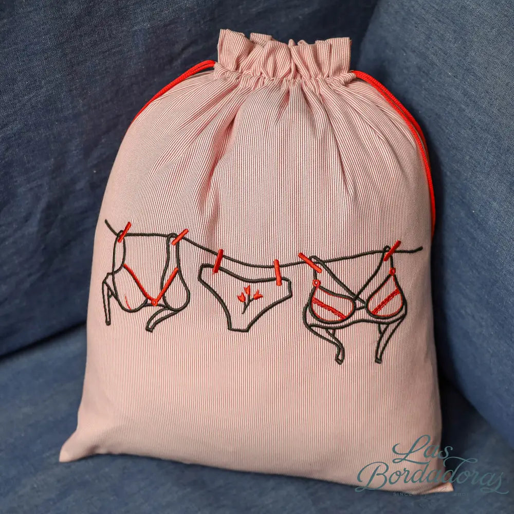 Ladies Undergarment Bags Tulips / Red main
