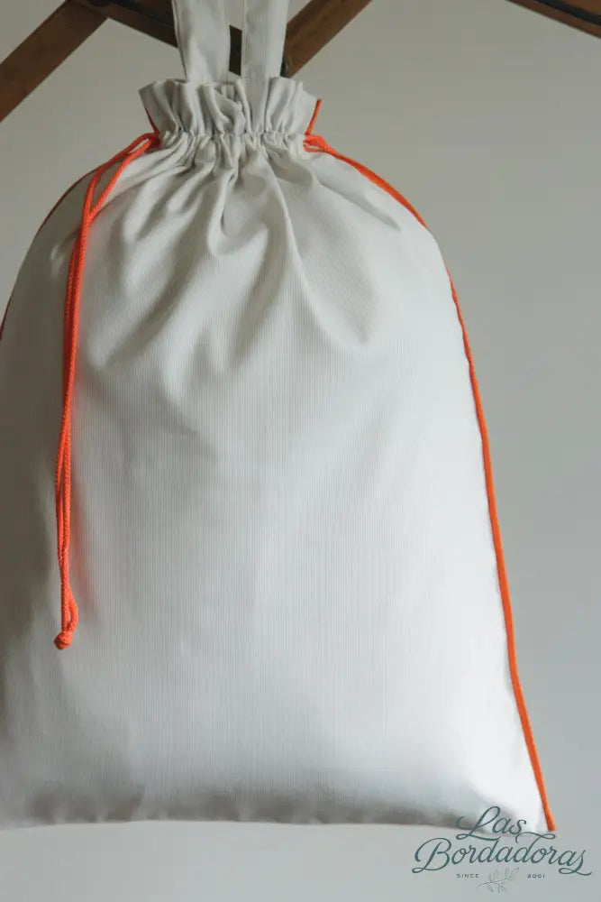 Laundry Bags Small / Gray with Orange main