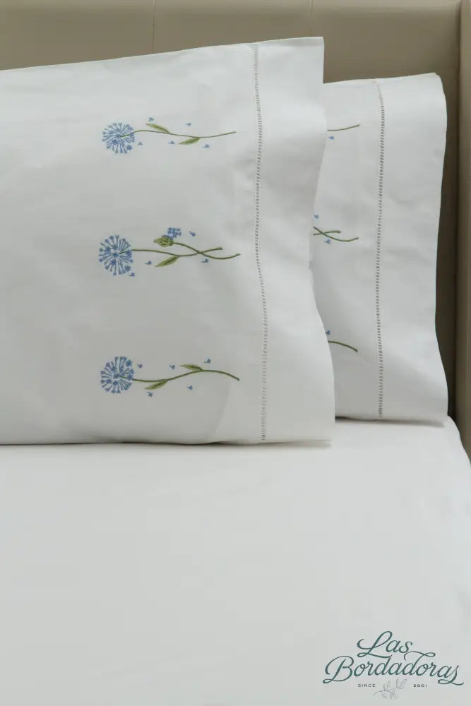 Standard Pillow Cases Dandelion / Green