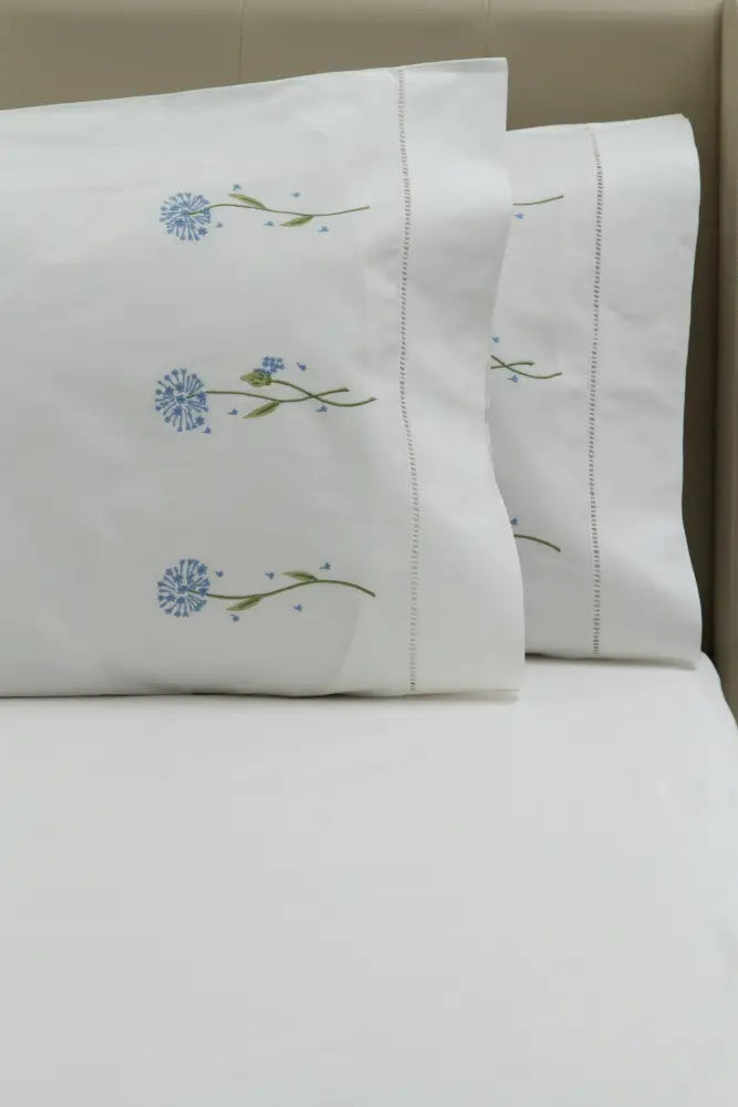 Standard Pillow Cases Dandelion / Green