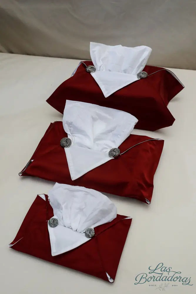 Tissue Box Covers Maroon / Small main