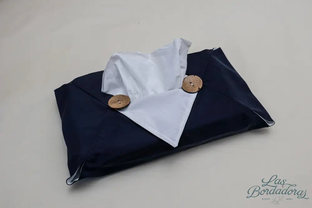 Tissue Box Covers Navy Blue / Small main