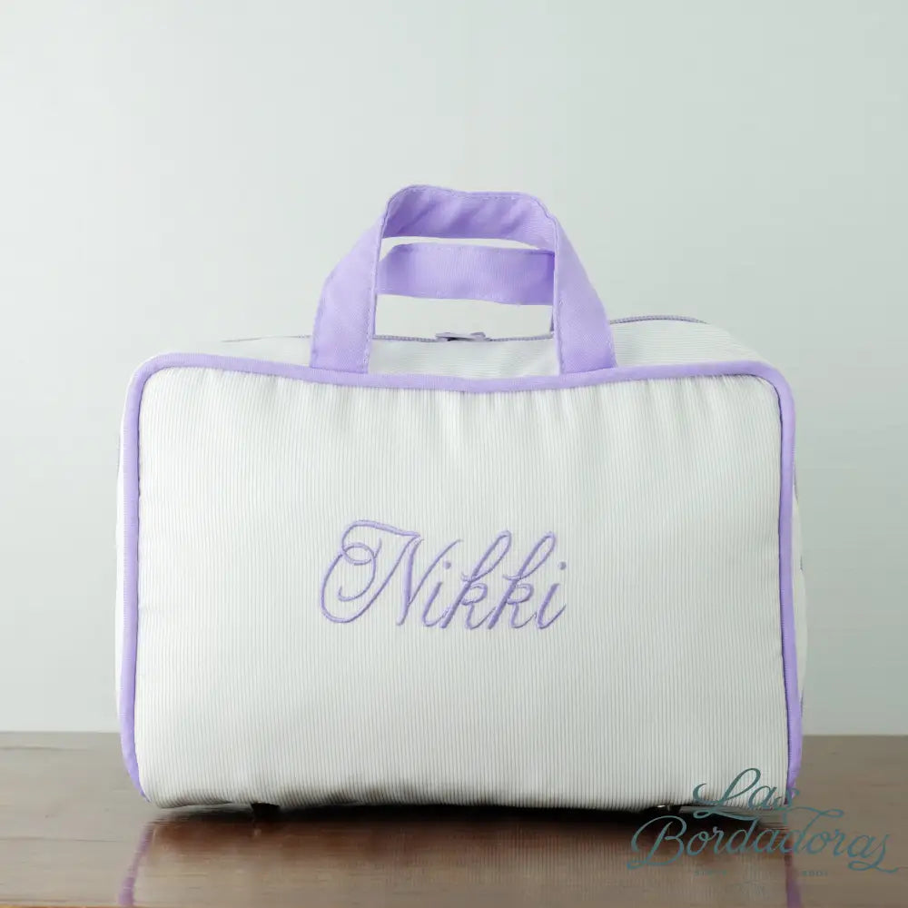 Toiletry Bags Ladies / Gray with Lavender main