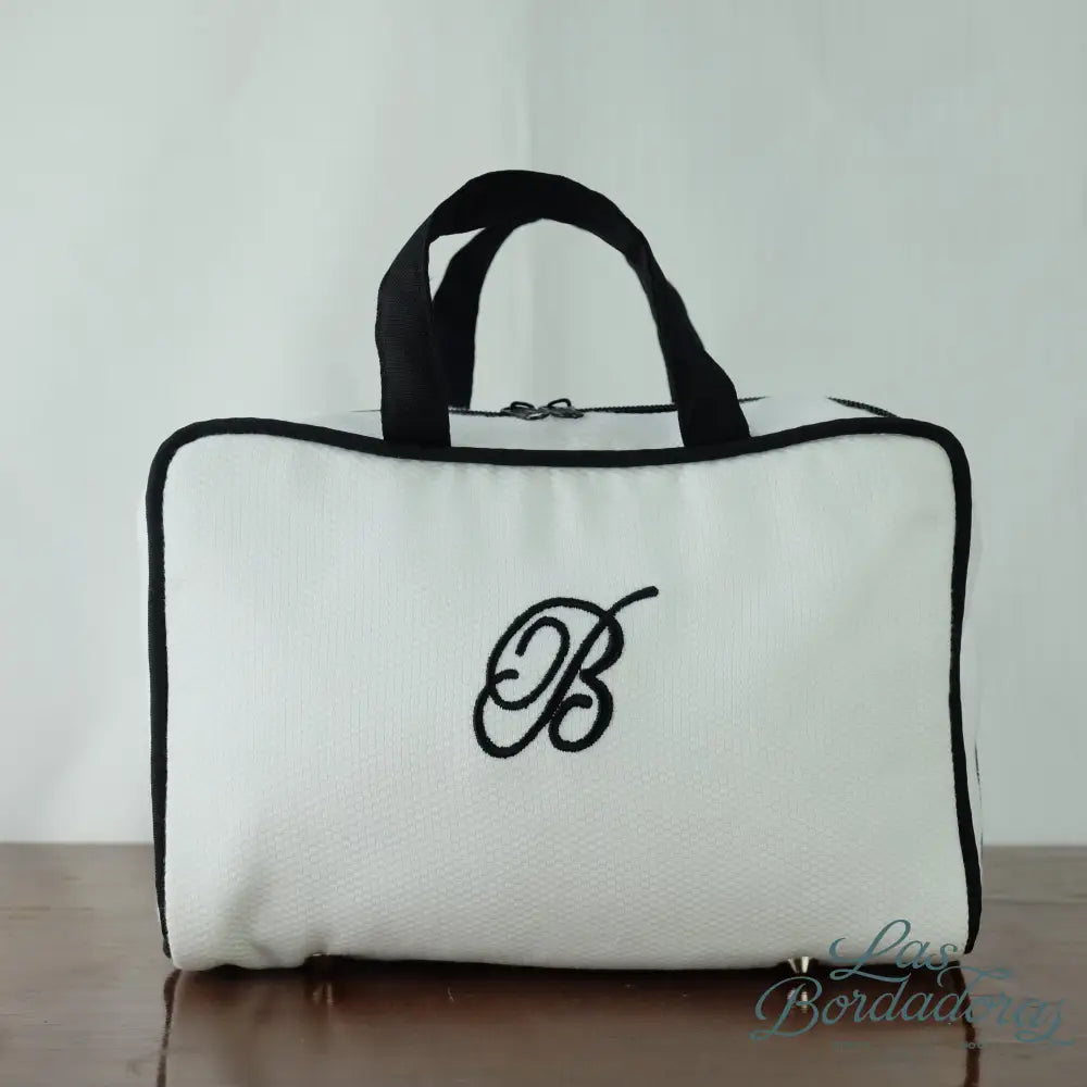 Toiletry Bags Ladies / White Pigue main