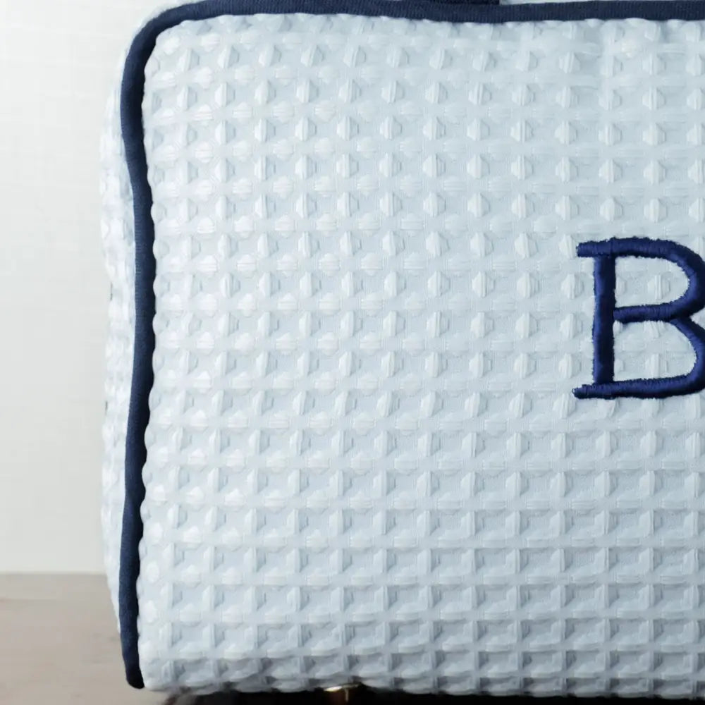 Toiletry Bags Mens / Light Blue Waffle main