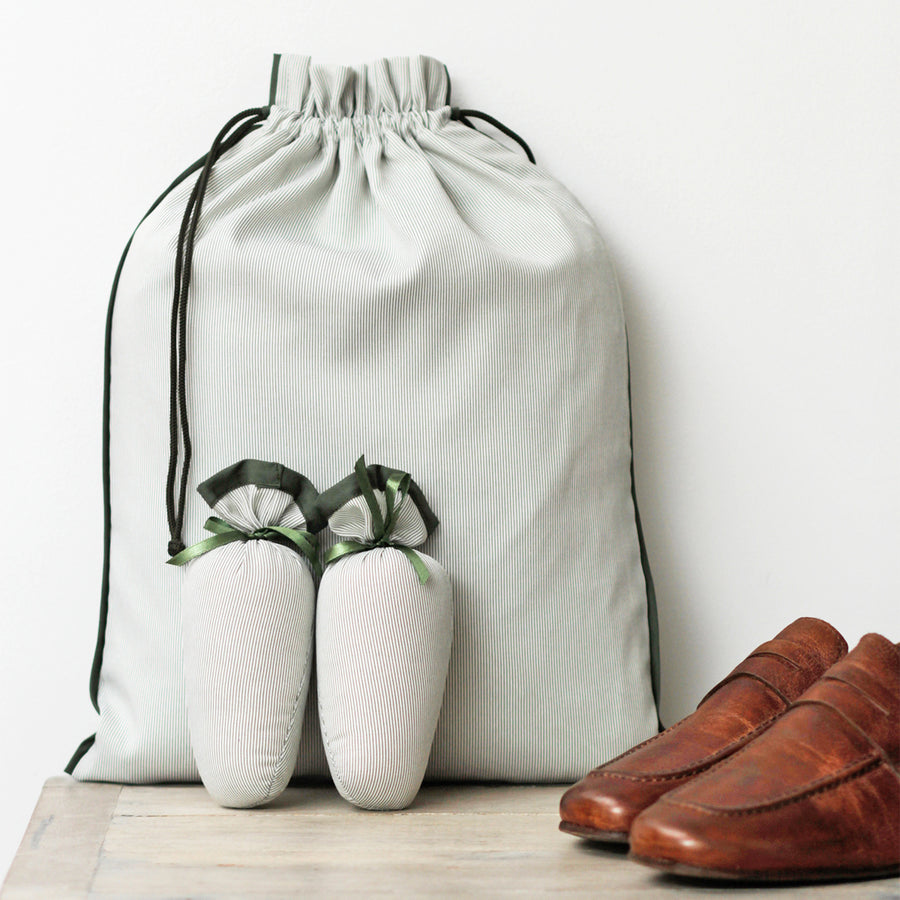 Linen best sale shoe bag