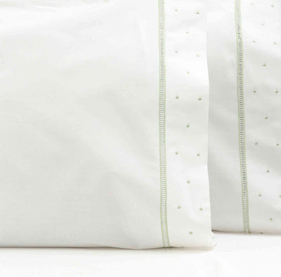 Bed Set: Lace & Dots White